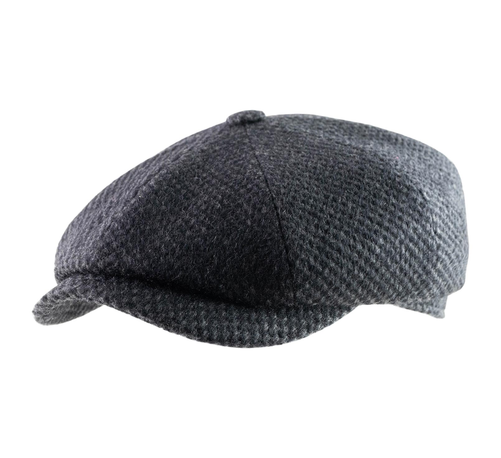 casquette plate cachemire