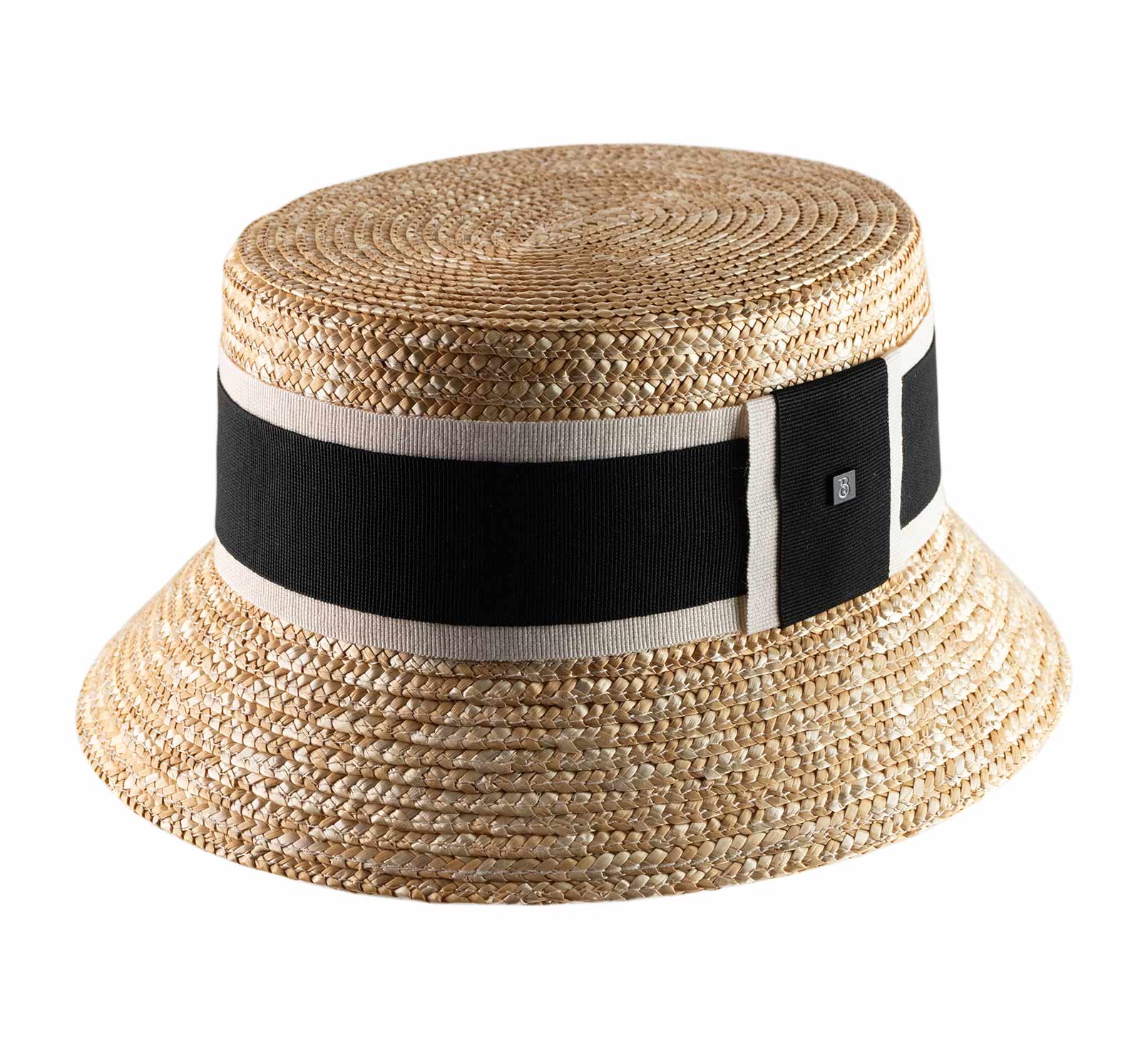 Chapeau cloche en paille