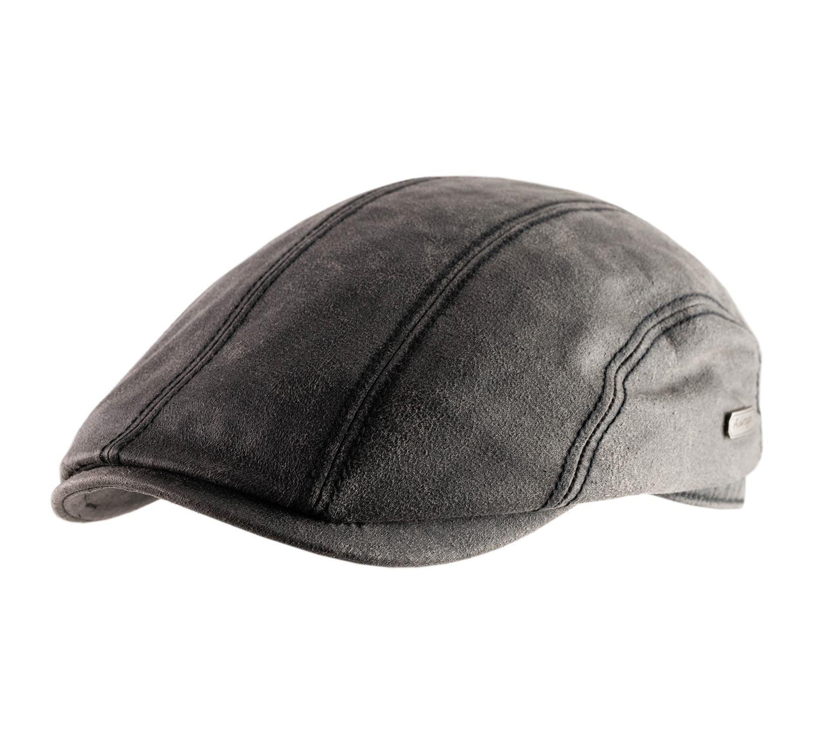 Casquette imitation cuir