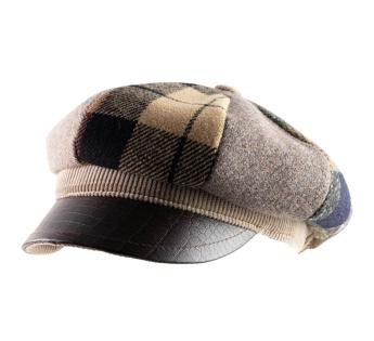 casquette gavroche tartan Casapatch