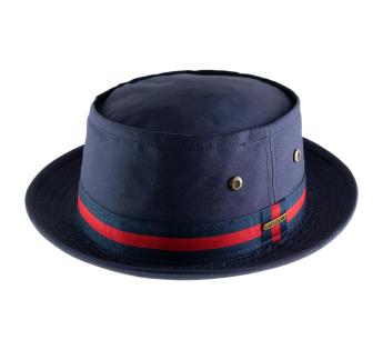 Chapeau porkpie tissu Classic Band Pork Pie