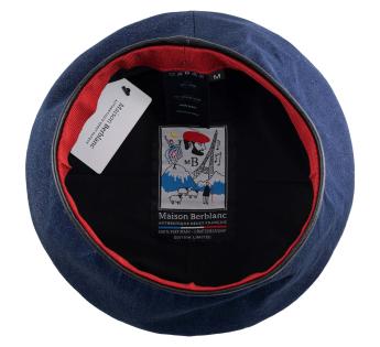 Béret en lin français Le Lumière