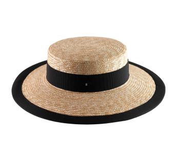 Chapeau  paille large femme Roby